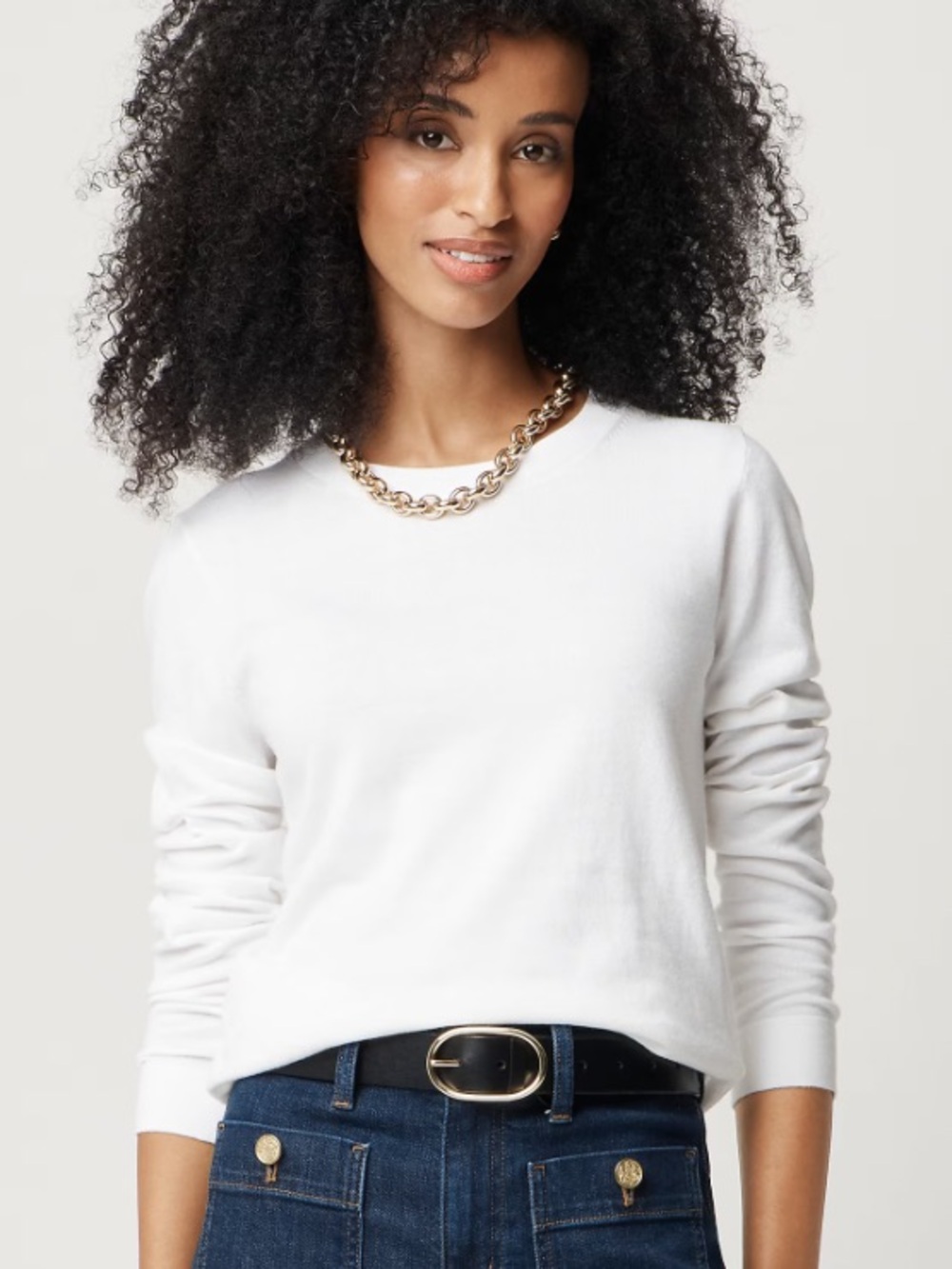 NWT J Crew 100% Cotton Teddie Sweater